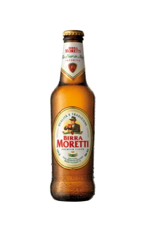 Birra Moretti Bottle
